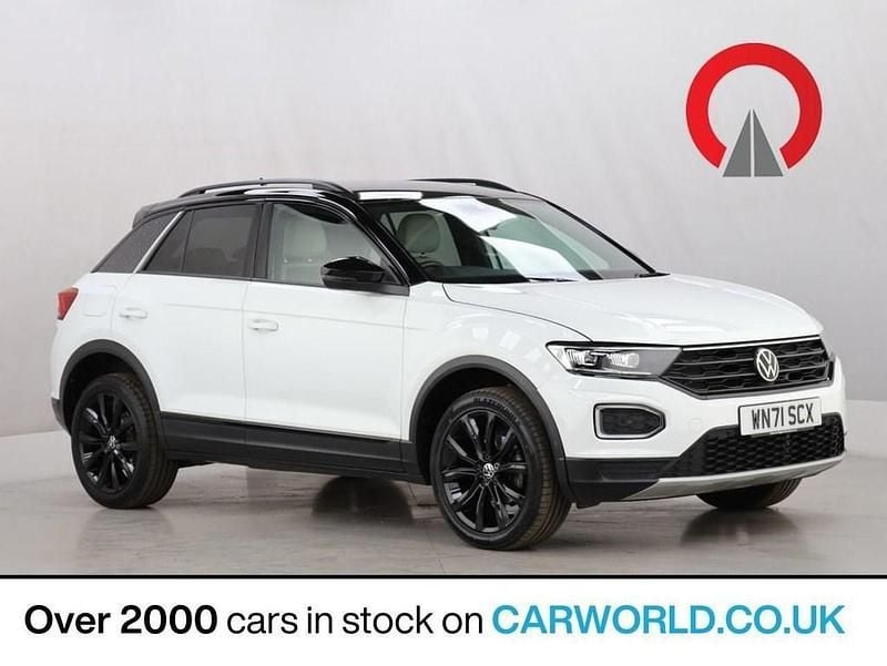 Used VW T-Roc Black Edition 150 HP (110 kW) 2021 White SUV