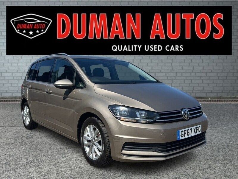 Beige Used 2017 VW Touran SE MPV | £12,995 (Fair price) - Image 1/4