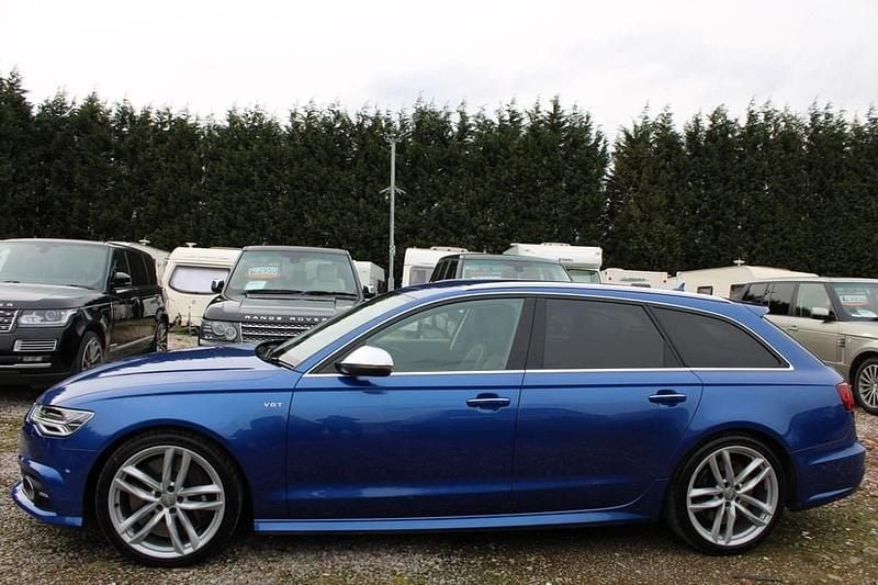 Used Audi S6 Design 450 HP (330 kW) 2016 Blue Estate