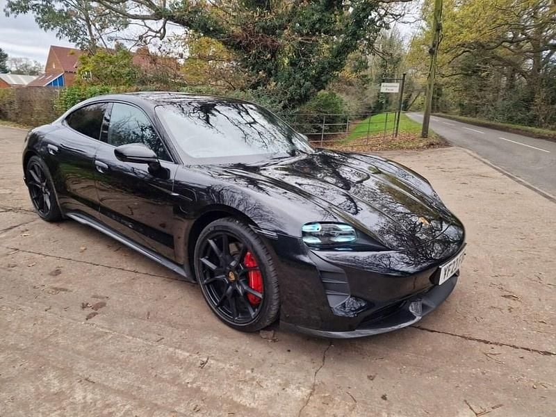 Black Used 2023 Porsche Taycan Performance Package Sedan | £69,950 (A bit pricey) - Image 1/3