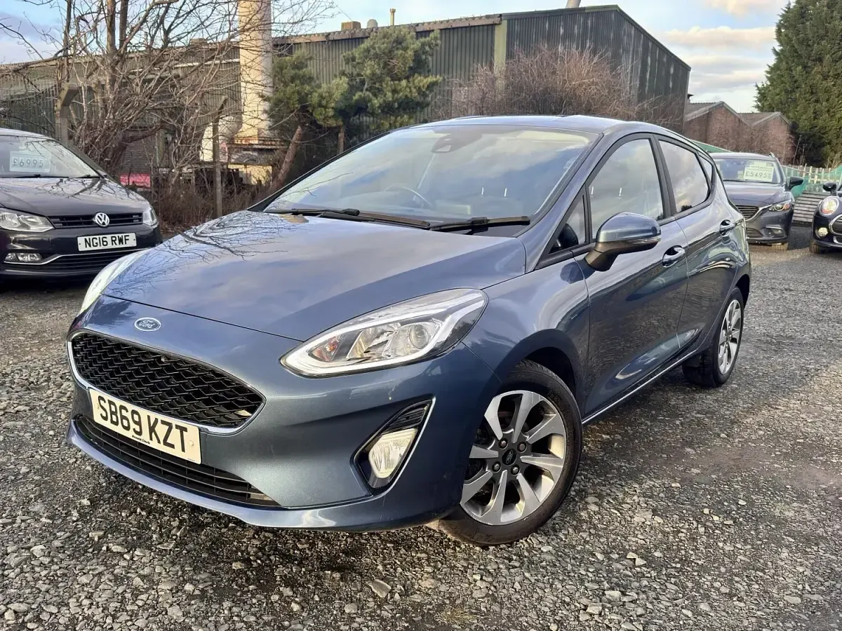 Used Ford Fiesta Trend 2019 Blue Hatchback