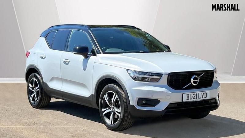 Silver Used 2021 Volvo XC40 R-Design SUV | £26,694 (Fair price) - Image 1/4