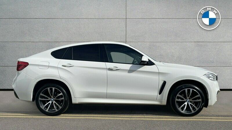Used BMW X6 M Sport 258 HP (189 kW) 2018 White SUV