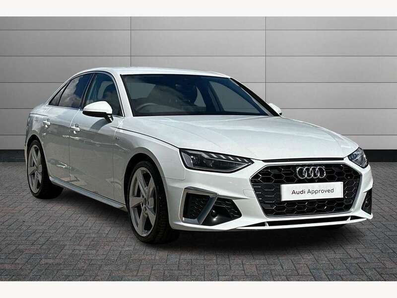 White Used 2024 Audi A4 S-Line Sedan | £27,995 (Good price) - Image 1/4