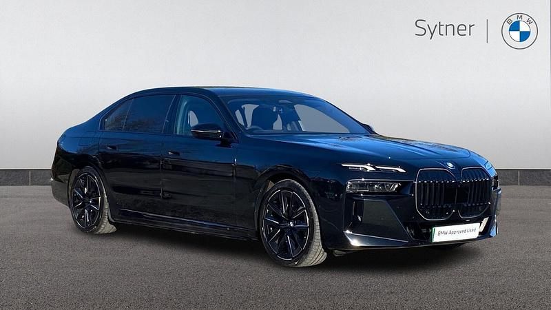 Black Used 2025 BMW i7 M Sport Sedan | £86,500 - Image 1/4