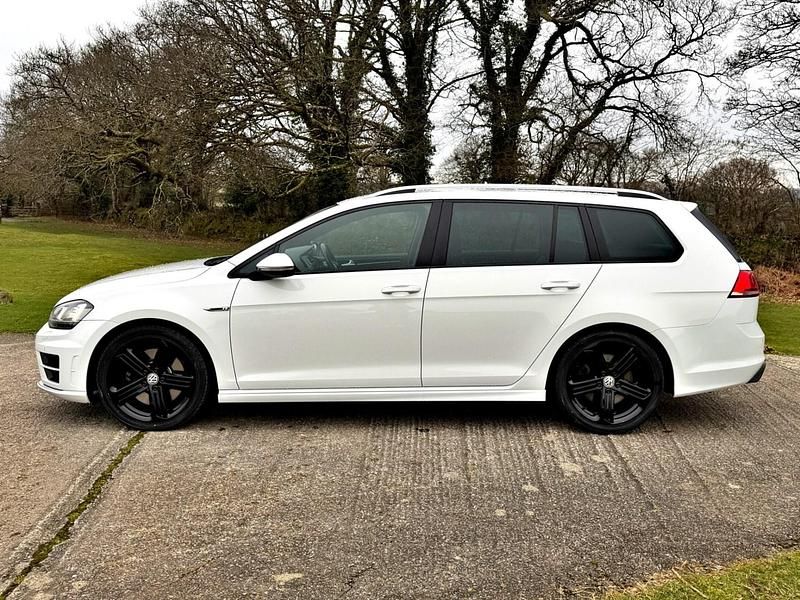 Used VW Golf VII R 2016 White Estate