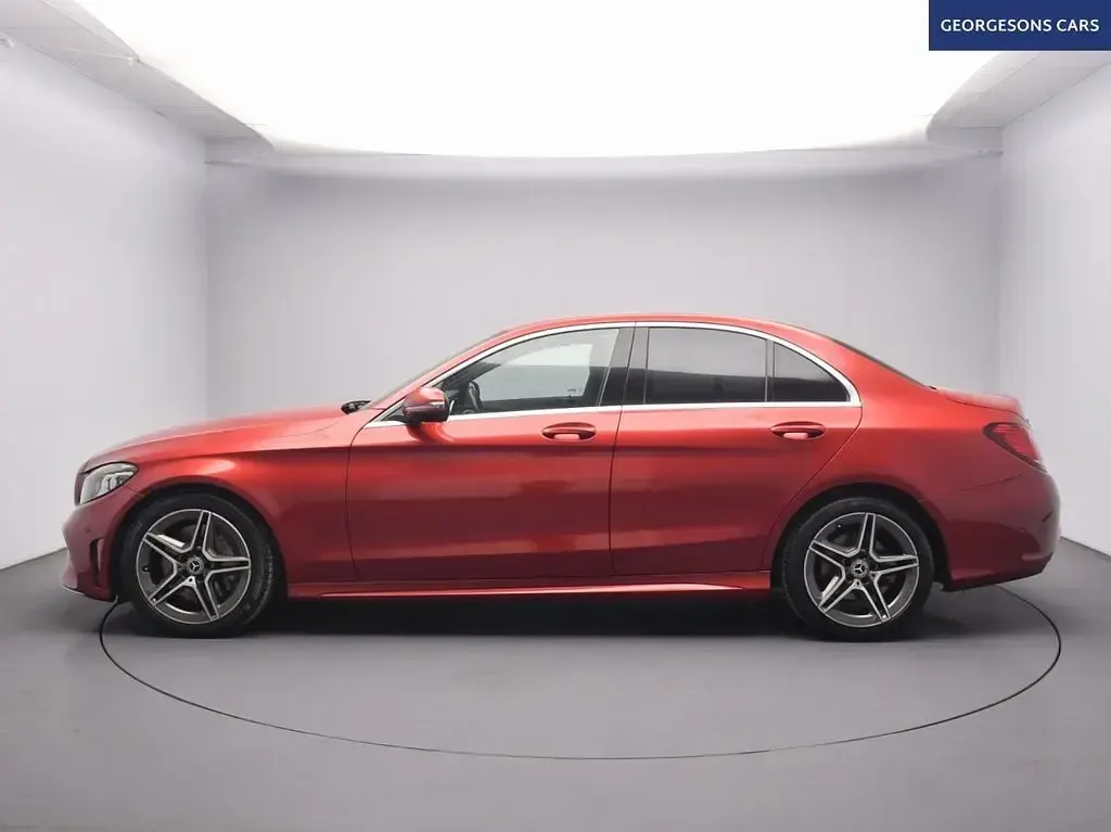 Used Mercedes C300 AMG Line Premium 2019 Red Sedan