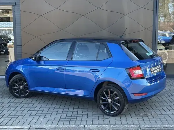 Used Skoda Fabia Colour Edition 60 HP (44 kW) 2020 Blue Hatchback