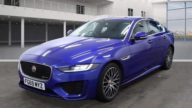 Blue Used 2019 Jaguar XE R-Dynamic Sedan | £10,999 (Good price) - Image 1/4