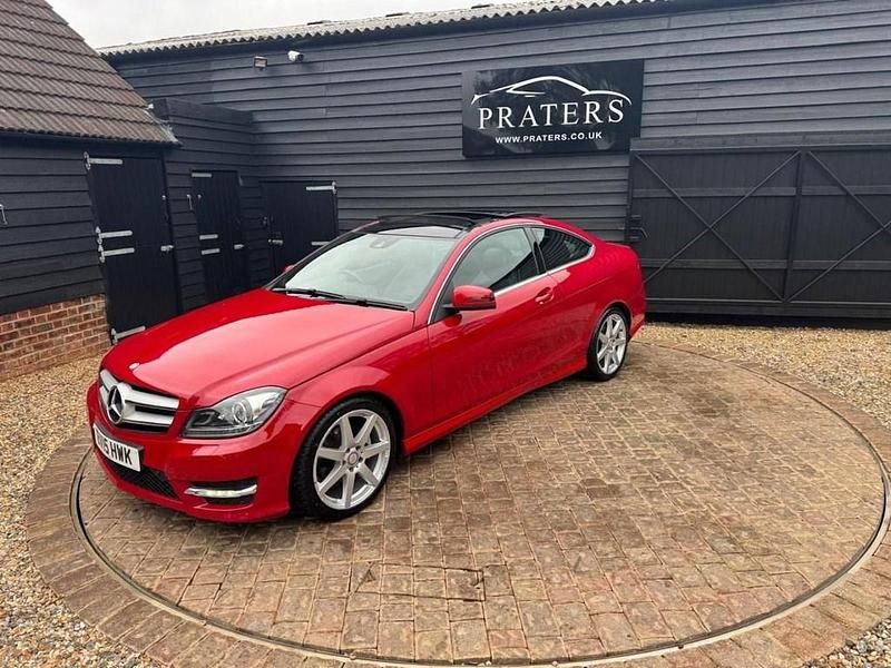 Used Mercedes C250 Sport Edition 2015 Red Coupe
