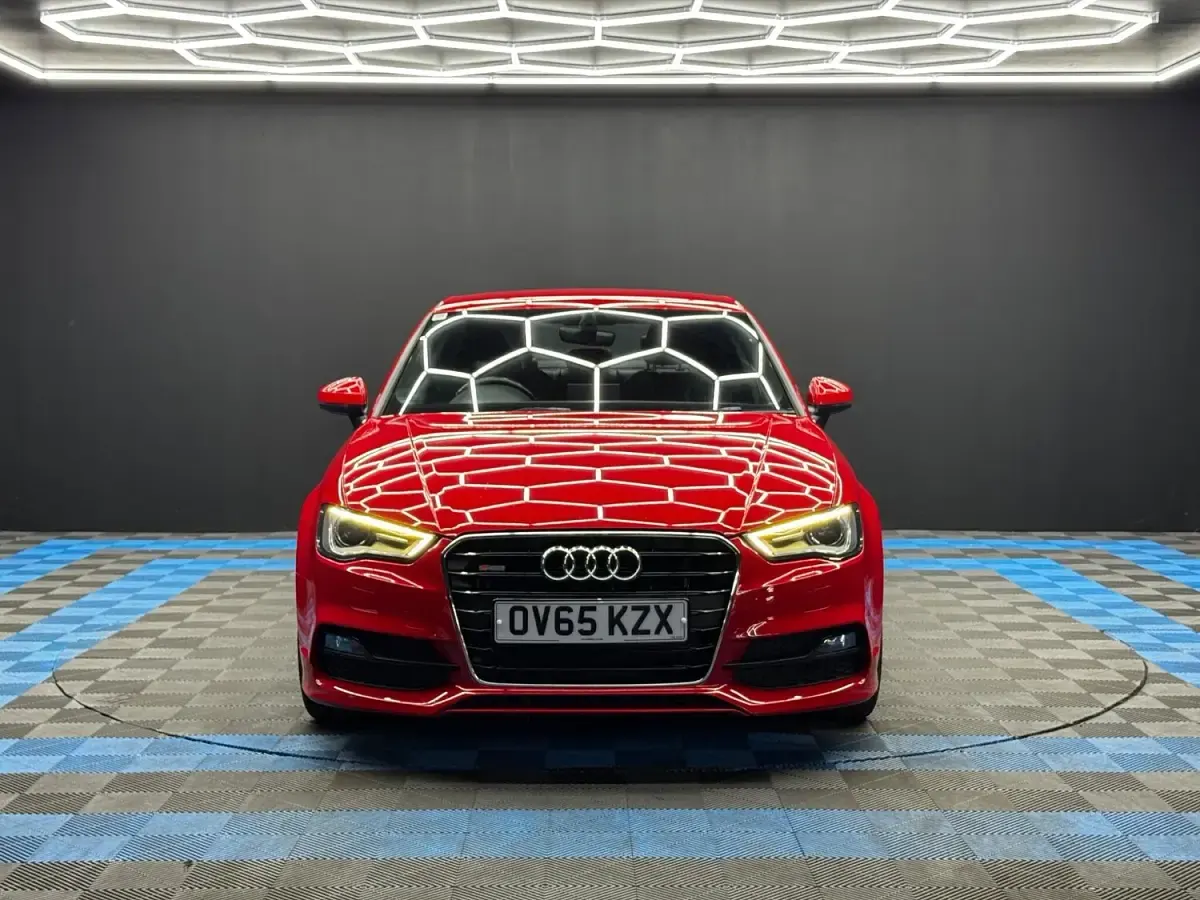 Used Audi A3 S-Line 2015 Red Sedan