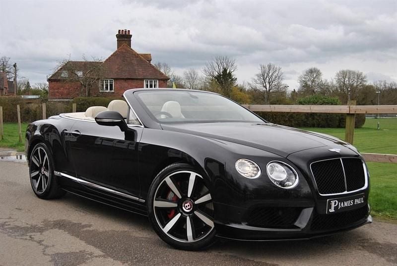Used Bentley Continental GT Convertible 2014 Black Cabriolet