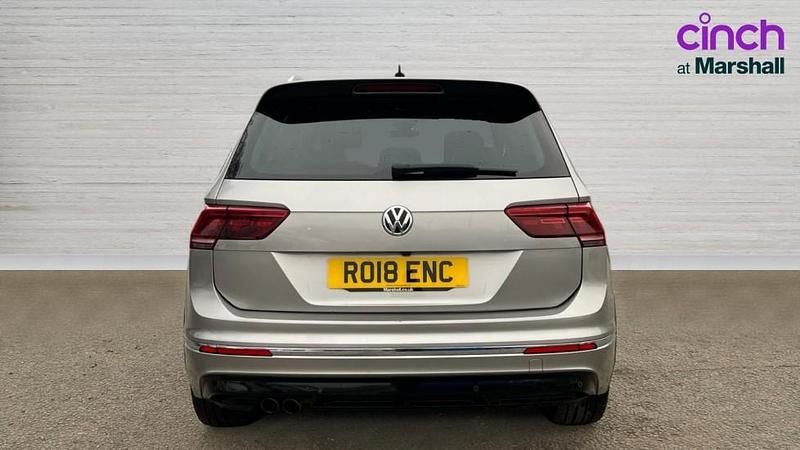 Used VW Tiguan R-line 180 HP (132 kW) 2018 Silver SUV