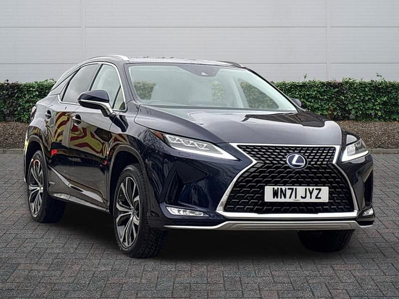 Used Lexus RX450h 2021 Blue SUV