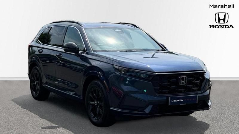 Premium paint canyon blue Used 2025 Honda CR-V Advance SUV | £35,972 (Fair price) - Image 1/4