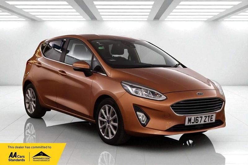 Bronze Used 2017 Ford Fiesta Titanium Hatchback | £8,400 (Fair price) - Image 1/4