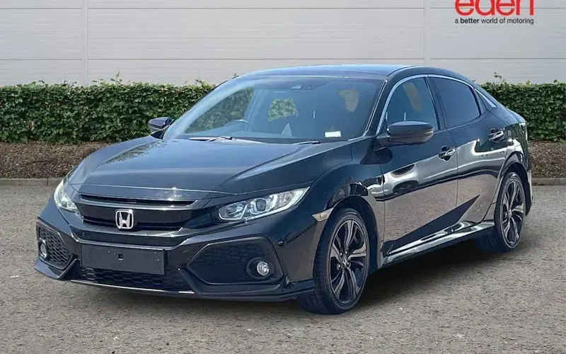 Used Honda Civic EX 129 HP (94 kW) 2017 Black Hatchback
