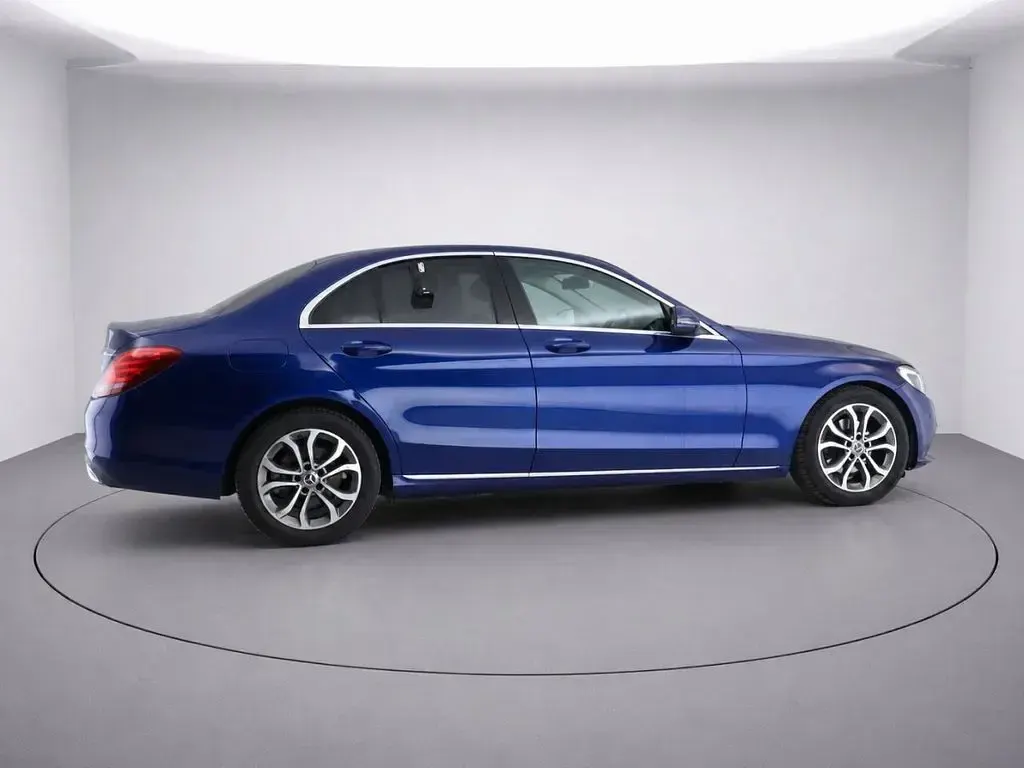 Used Mercedes C200 2017 Blue Sedan