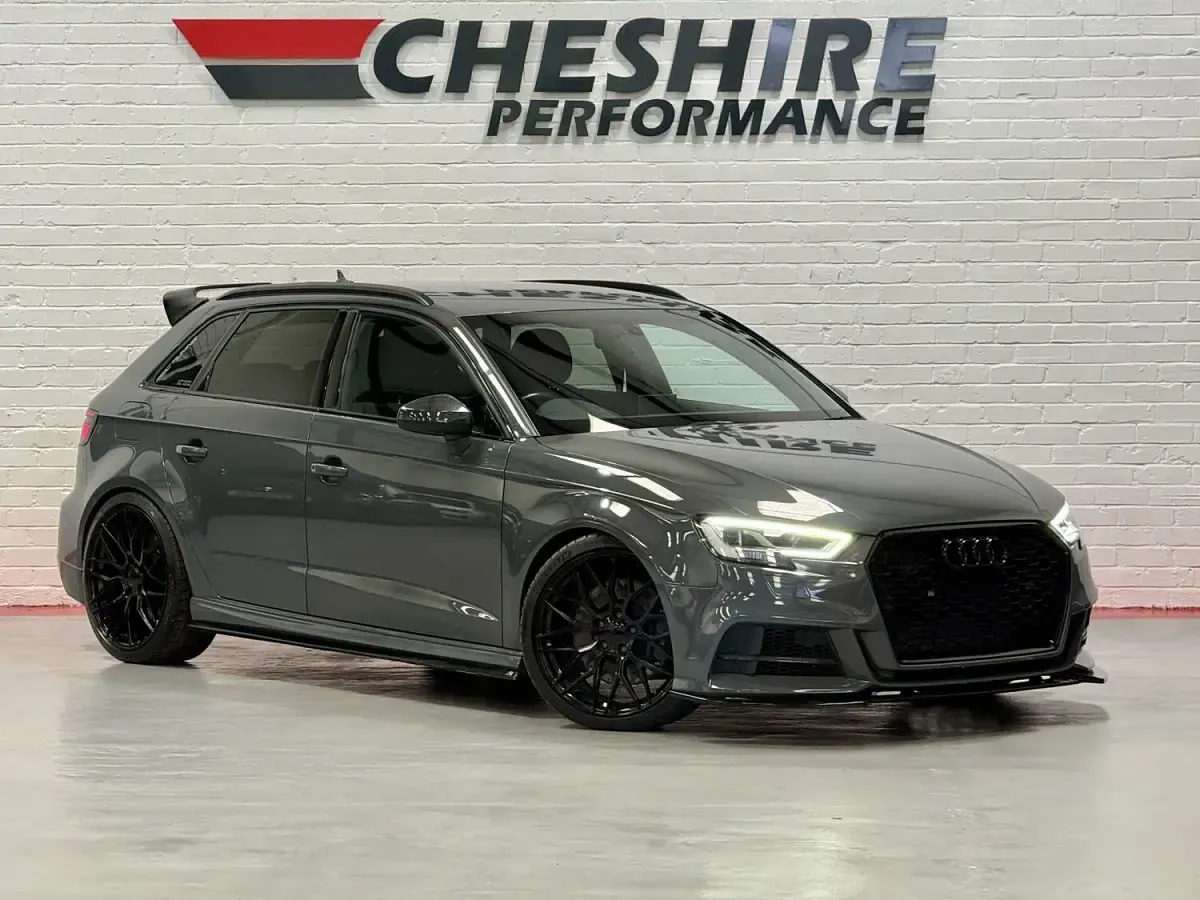Used Audi S3 Sportback Black Edition 415 HP (305 kW) 2017 Grey Hatchback