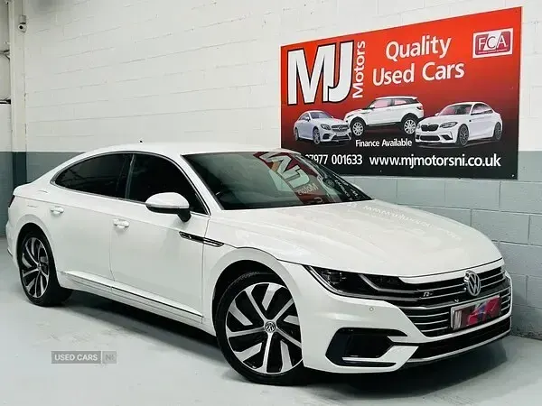 Used VW Arteon R-line 2019 White Hatchback