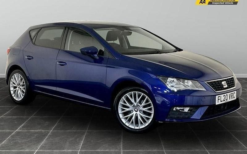 Blue Used 2020 Seat Leon SE Dynamic Hatchback | £10,295 (Fair price) - Image 1/2