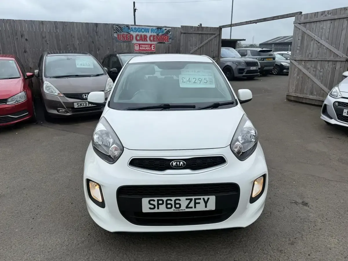 Used Kia Picanto Air 65 HP (47 kW) 2016 White Hatchback