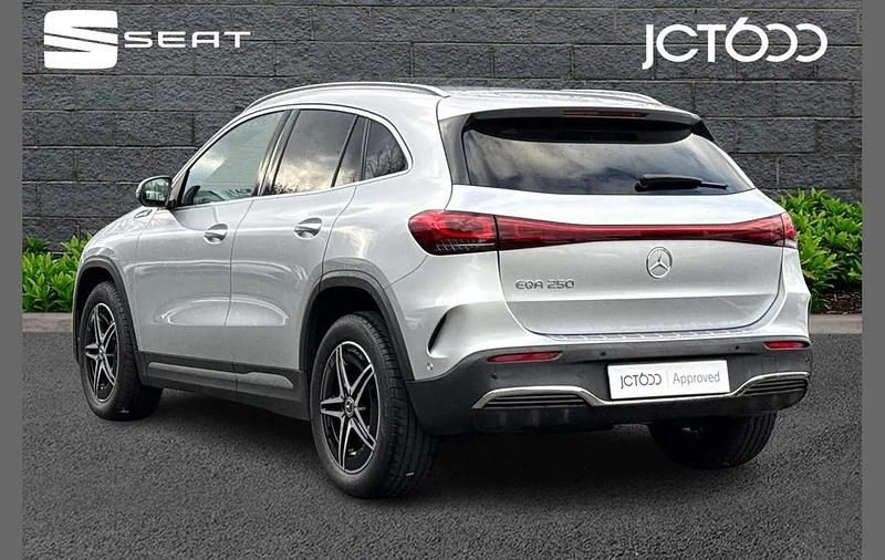 Used Mercedes EQA250 AMG line 139 kW (190 HP) 2021 Silver SUV