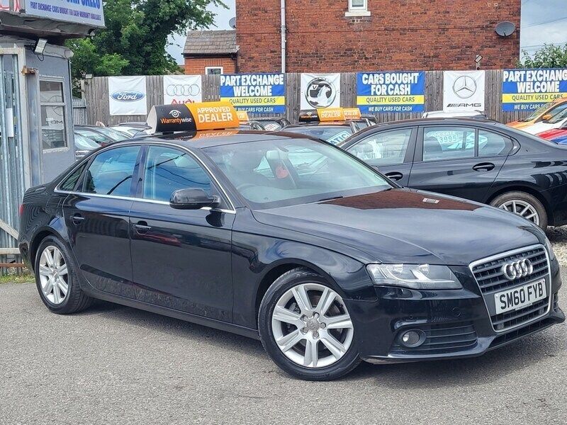 Black Used 2010 Audi A4 Sedan | £1,995 (Super price) - Image 1/4