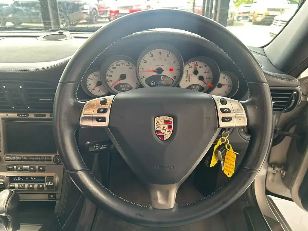 Used Porsche 911S 355 HP (261 kW) 2006 Silver Coupe