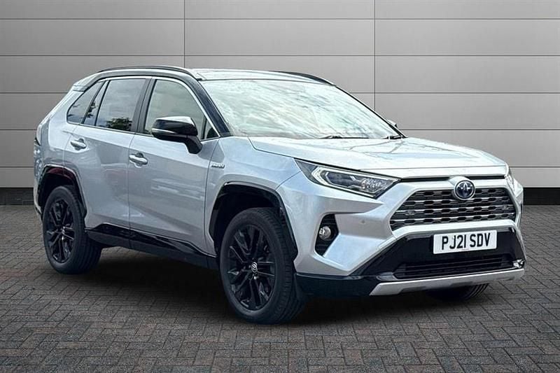 Silver blade black Used 2021 Toyota RAV4 Hybrid SUV | £27,701 (Fair price) - Image 1/3