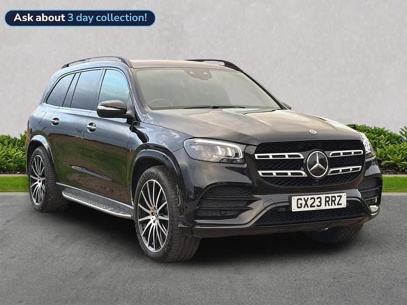 Black Used 2023 Mercedes GLS400 Night SUV | £64,299 (Good price) - Image 1/4