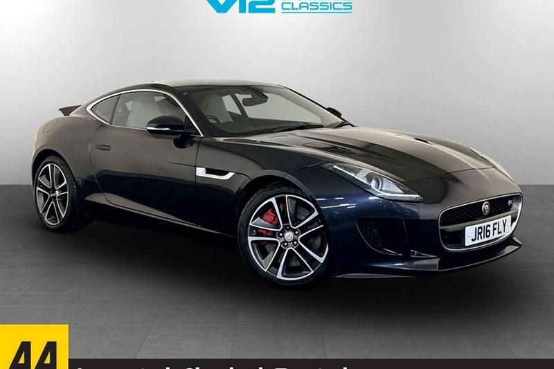 Used Jaguar F-Type Supercharged 381 HP (280 kW) 2016 Black Coupe