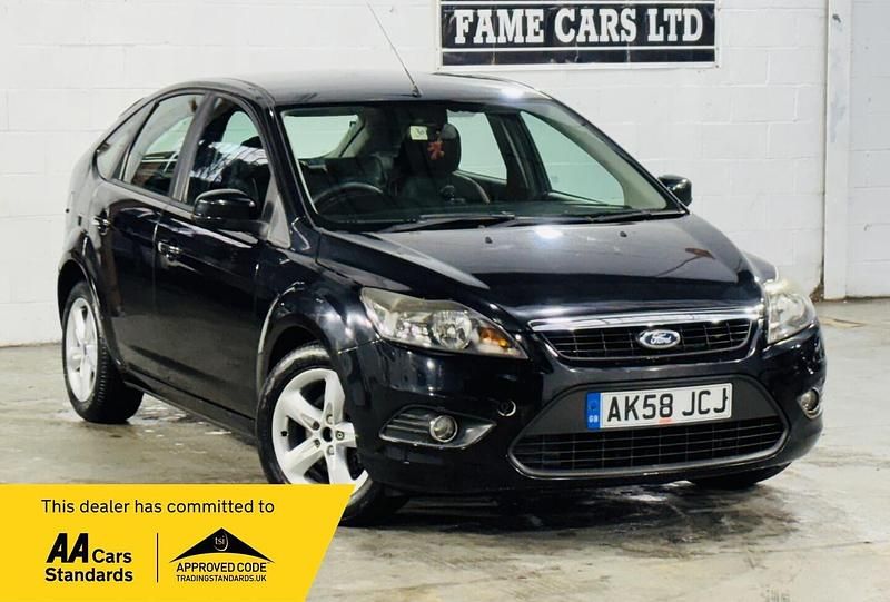 Used Ford Focus Zetec 2008 Black Hatchback