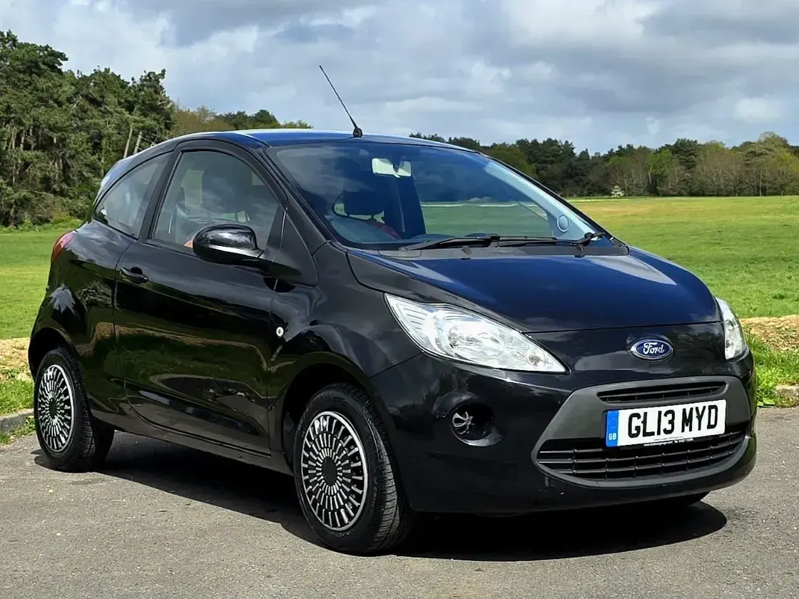 Used Ford Ka 69 HP (50 kW) 2013 Black Hatchback