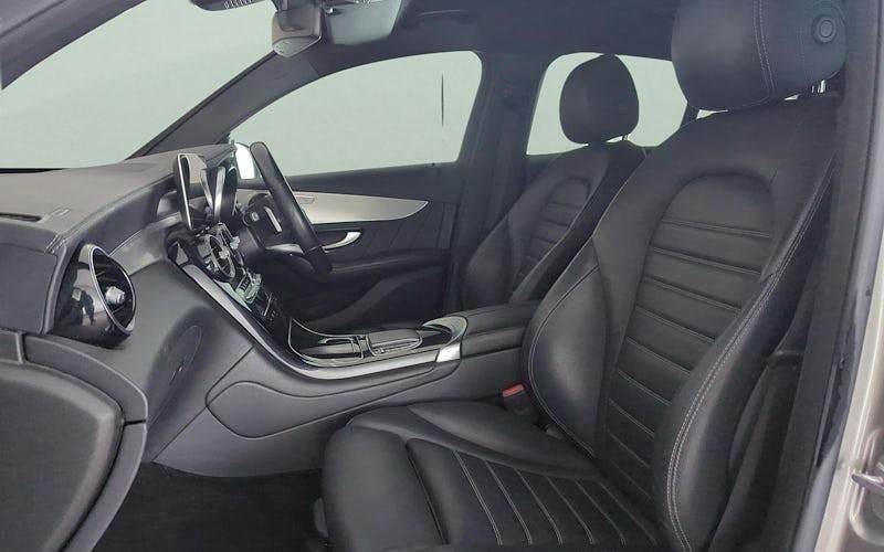 Used Mercedes GLC220 AMG line 194 HP (142 kW) 2021 Silver Coupe