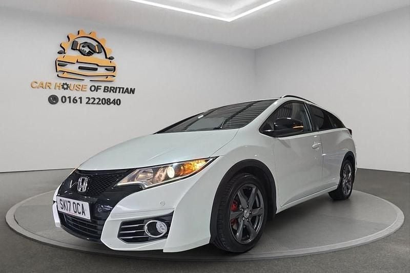 White Used 2017 Honda Civic SE Plus Estate | £8,000 (Good price) - Image 1/1