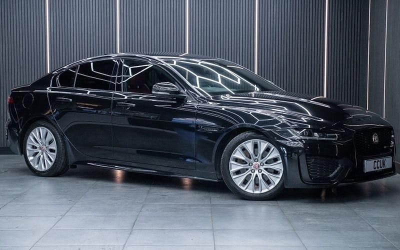 Black Used 2020 Jaguar XE R-Dynamic Sedan | £15,433 (Fair price) - Image 1/4