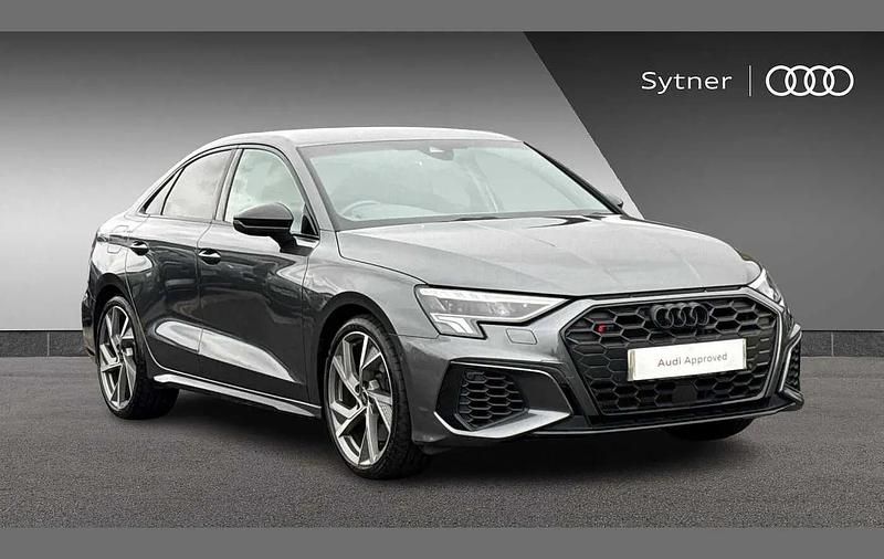 Grey Used 2023 Audi S3 Black Edition Sedan | £36,000 (Fair price) - Image 1/4