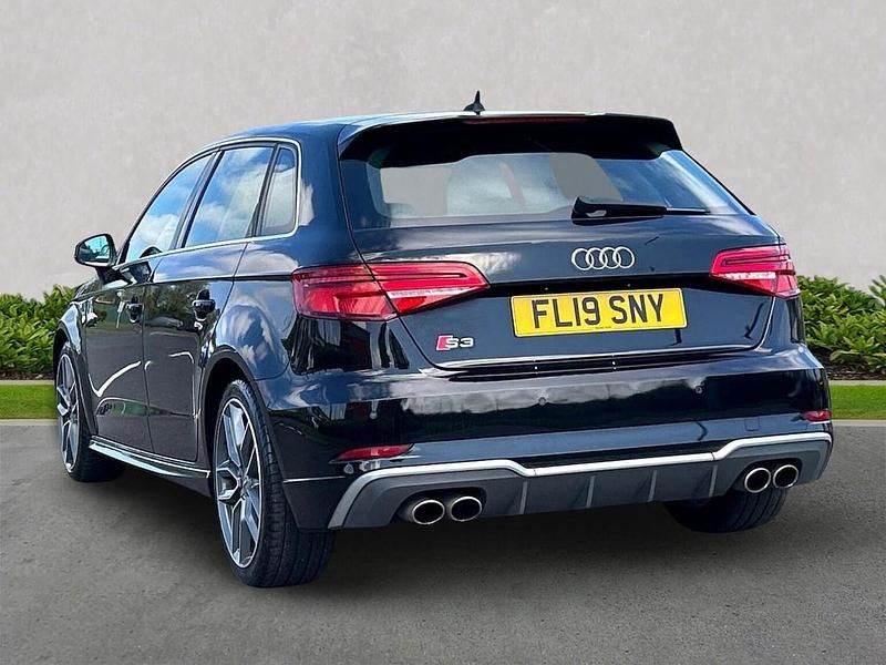 Used Audi S3 Sportback Design 296 HP (217 kW) 2019 Black Hatchback