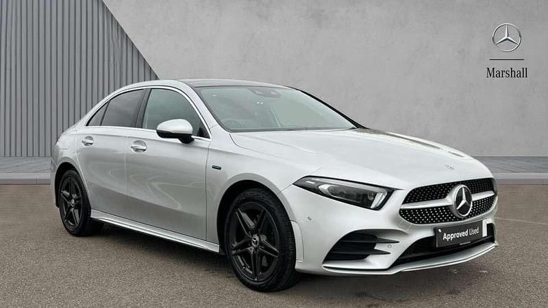 Silver Used 2020 Mercedes A250 AMG Line Premium Plus Sedan | £20,580 (Fair price) - Image 1/4