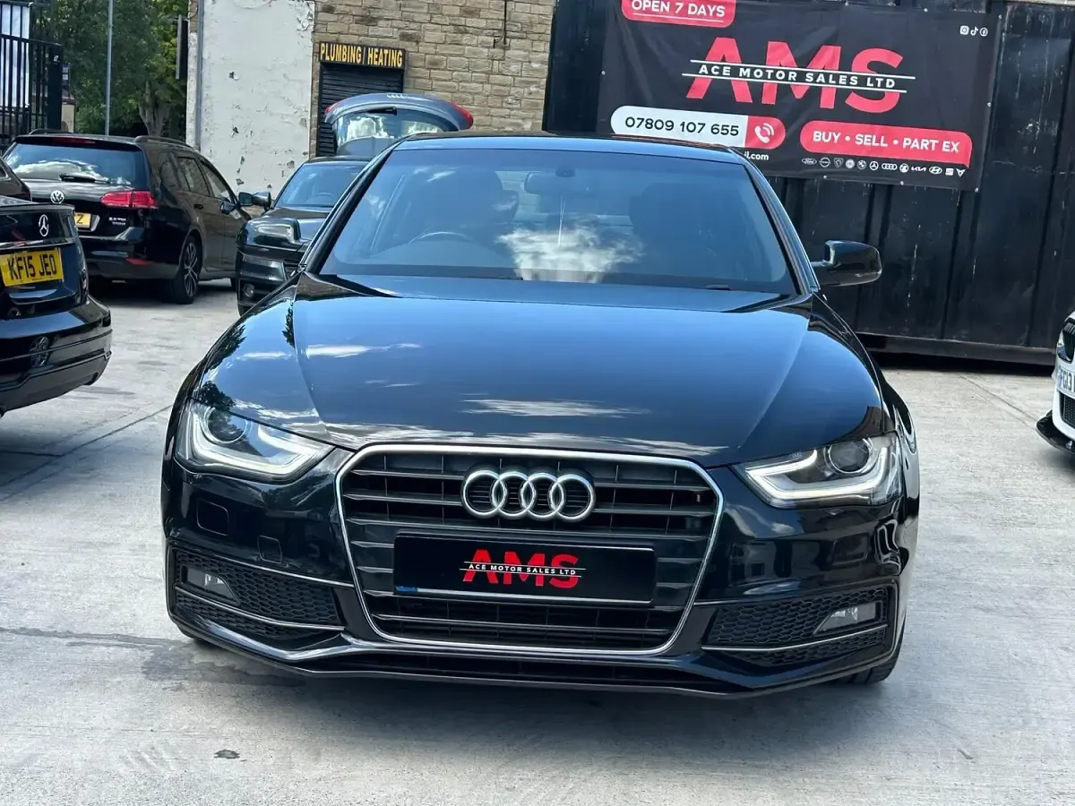 Used Audi A4 S-Line 2014 Black Sedan