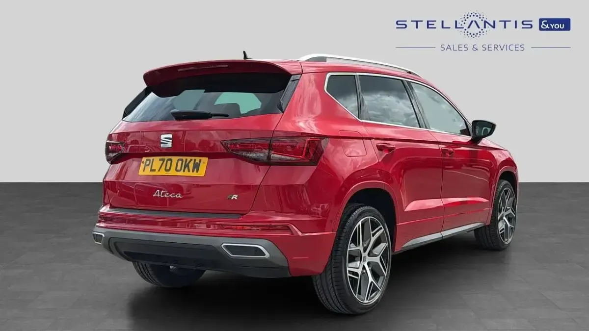 Used Seat Ateca FR Sport 148 HP (108 kW) 2020 Red SUV