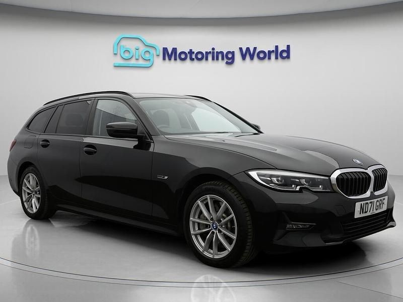 Black Used 2021 BMW 330e Estate | £19,300 (Super price) - Image 1/4