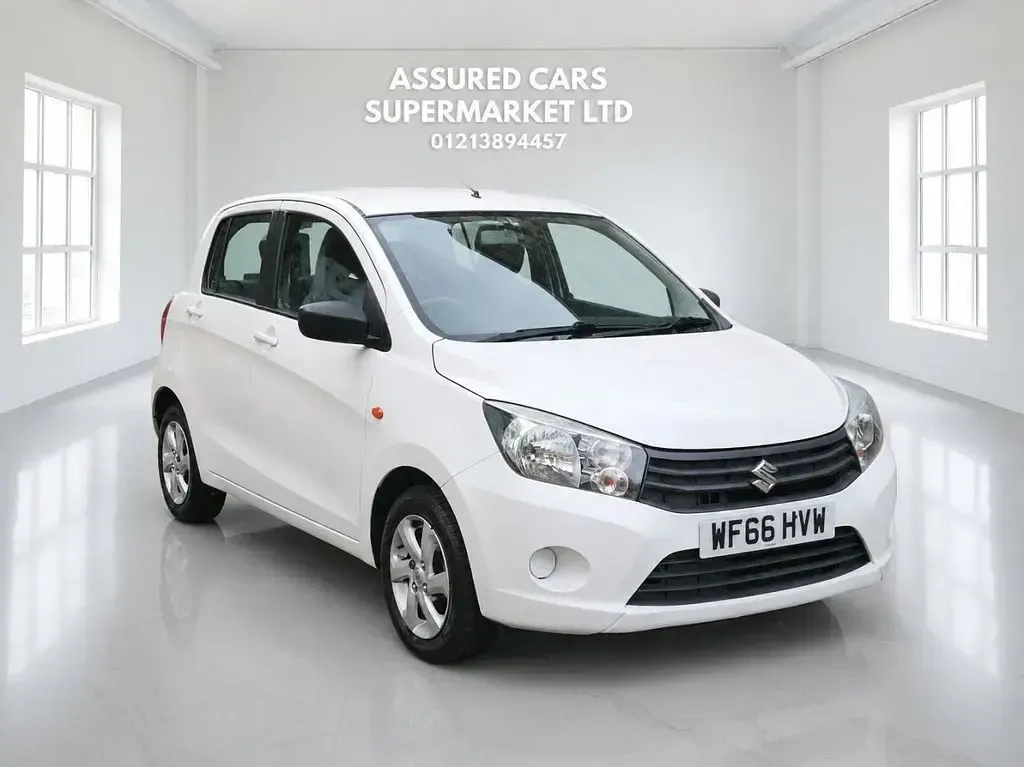 Used Suzuki Celerio SZ3 68 HP (50 kW) 2016 White Hatchback