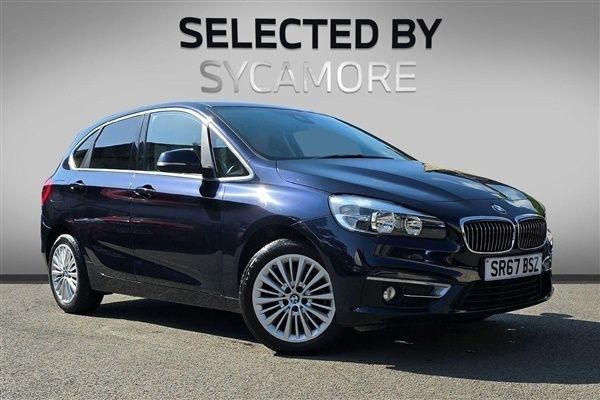 Imperial blue Used 2017 BMW 218 Luxury Line MPV | £11,495 (Fair price) - Image 1/1