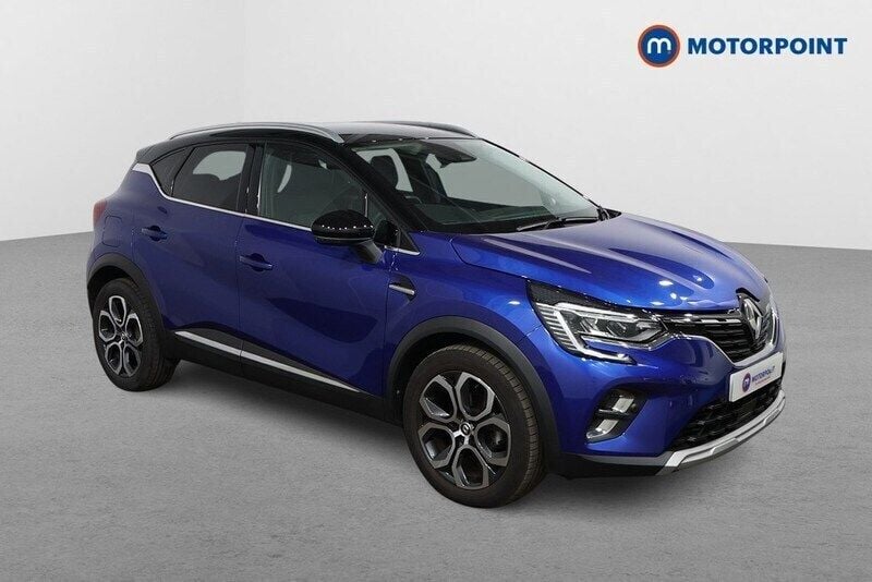Blue/black Used 2022 Renault Captur Techno SUV | £14,449 (Fair price) - Image 1/4
