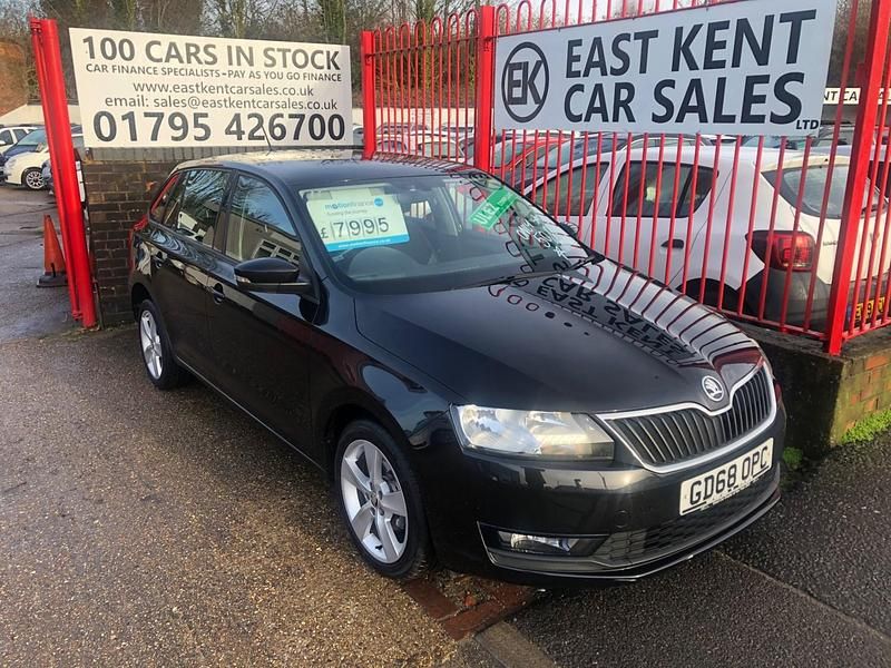 Black Used 2019 Skoda Rapid SE Hatchback | £7,995 (Fair price) - Image 1/4