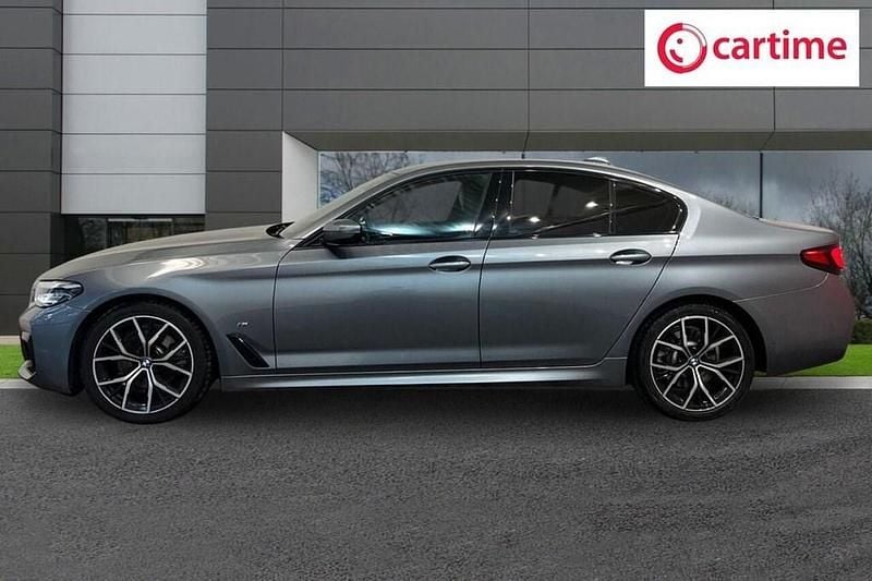 Used BMW 520 M Sport 2021 Blue Sedan