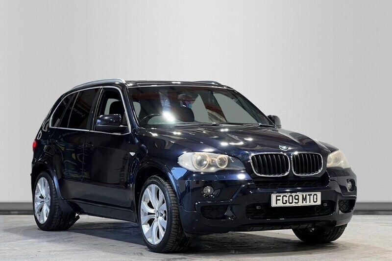 Black Used 2009 BMW X5 M Sport SUV | £7,950 (Fair price) - Image 1/1
