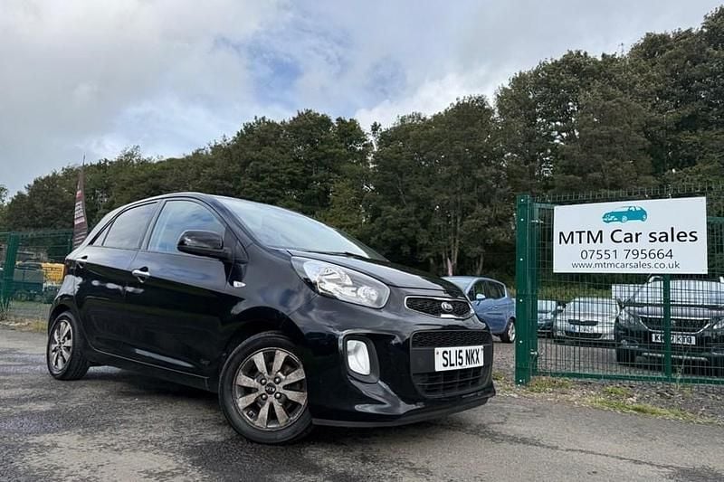 Black Used 2015 Kia Picanto 2 Hatchback | £3,995 (Fair price) - Image 1/1